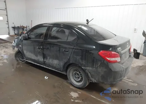 2019 Mitsubishi Mirage G4 Es z USA, uszkodzony, nr VIN ML32F3FJ6KHF19010